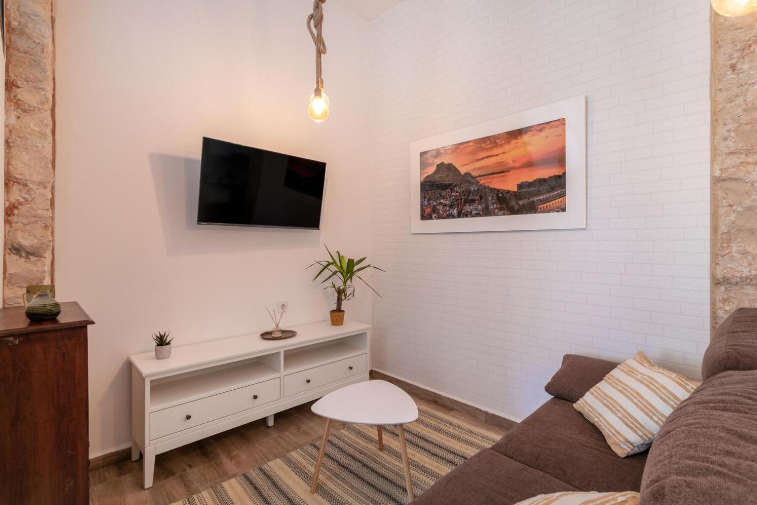 Bel Appartement Rustique Au Coeur D'Alicante Bagian luar foto